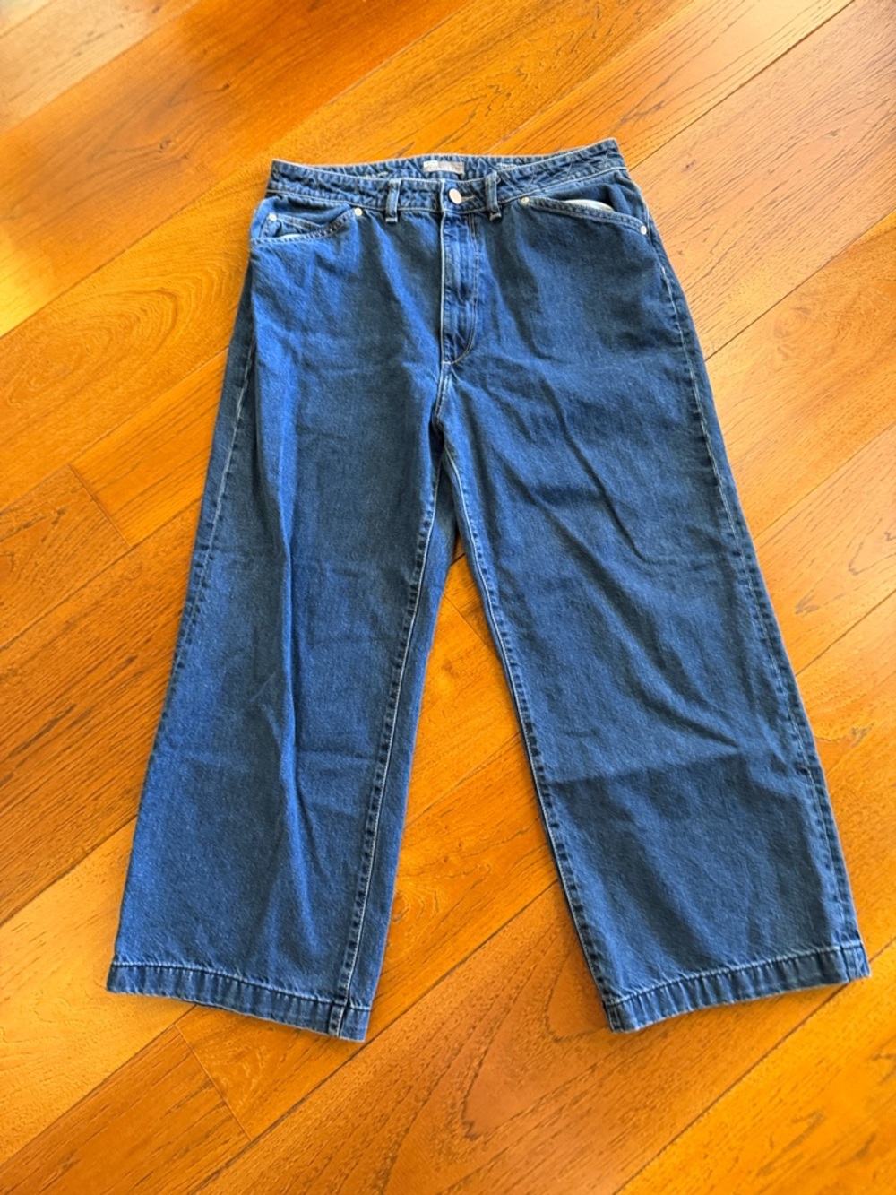DL1961 Women’s Hepburn High Waist Wide Leg Jeans - Picture 3 of 12